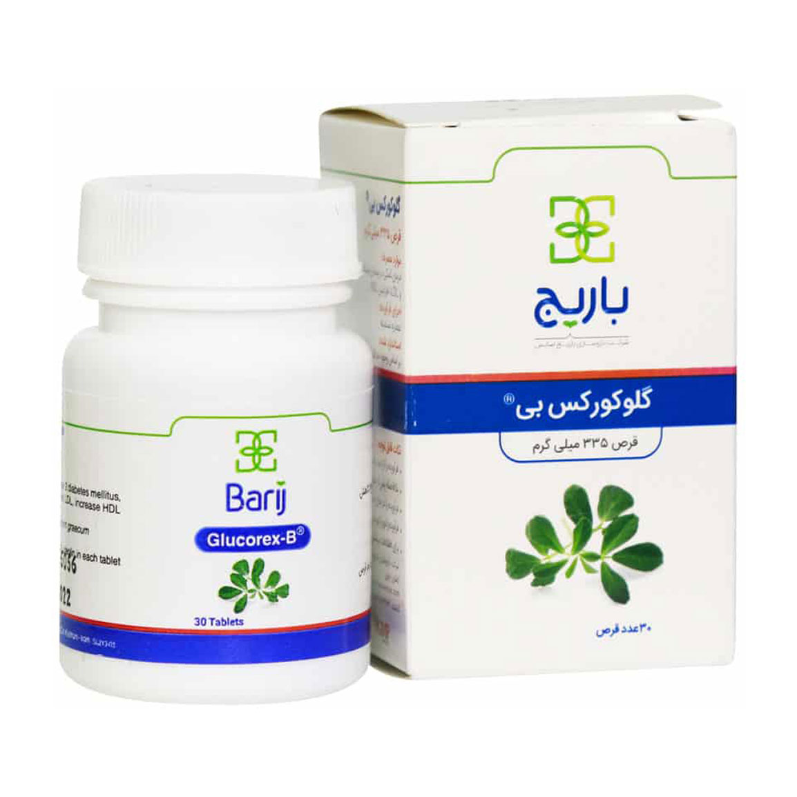 گلوکورکس بی باریج اسانس ۳۰ عدد عصاره شنبلیله 🍀😍 تضمین اصالت کالا ✅️